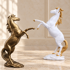 Luxury Rearing Horse Figurine — additional product view 3 at AK Home