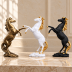 Luxury Rearing Horse Figurine — additional product view 2 at AK Home