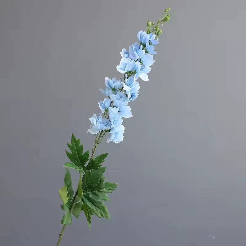 Elegant Artificial Larkspur Delphinium Stem — product photograph at AK Home