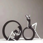 Leisure Lady Ring Holder Sculpture — additional product view 2 at AK Home