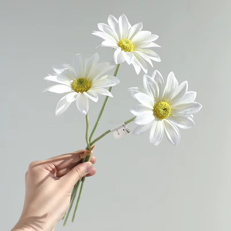 Artificial Daisy Real Touch Chrysanthemum Flower — additional product view 6 at AK Home