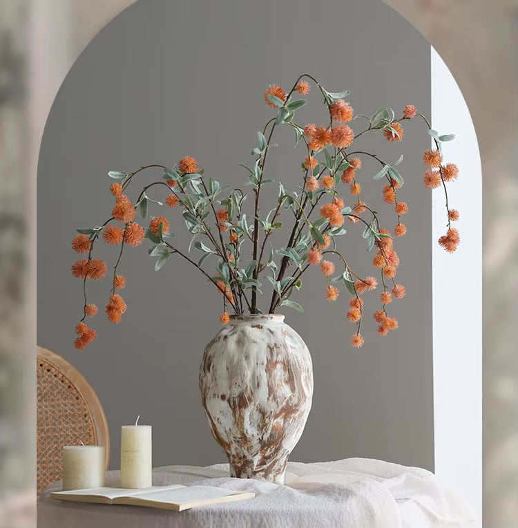 Artificial Long Branch Hanging Hair Fruit Flower — product photograph at AK Home