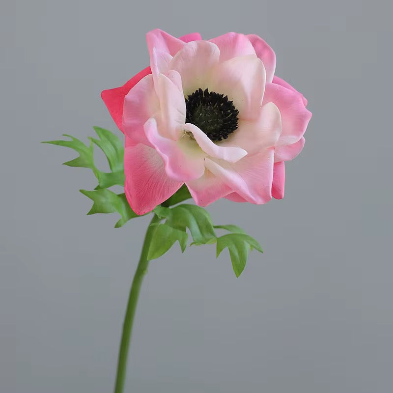 Real Touch Artificial Anemone Flower — additional product view 4 at AK Home