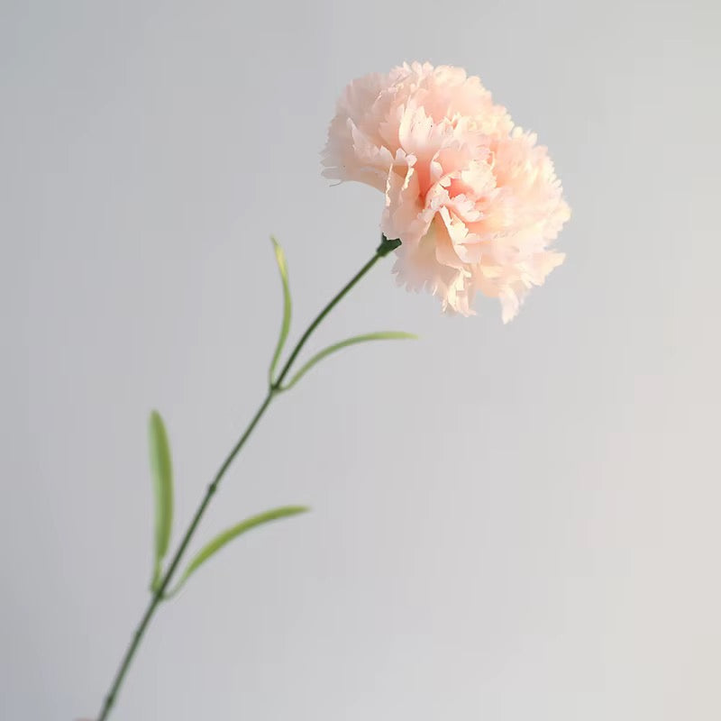 Artificial Long-Stem Carnation Flower — additional product view 4 at AK Home