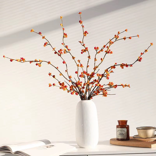Artificial 2-Fork Berry Fruit Branch — additional product view 2 at AK Home
