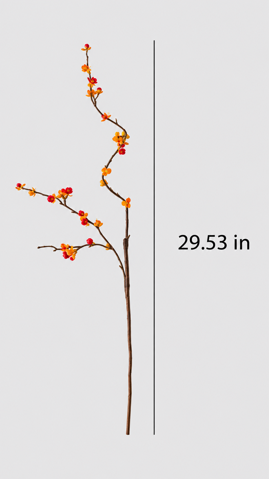 Artificial 2-Fork Berry Fruit Branch — additional product view 3 at AK Home